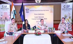 “Vande Mataram Cyclothon 2026” has been launched by the Central Industrial Security Force